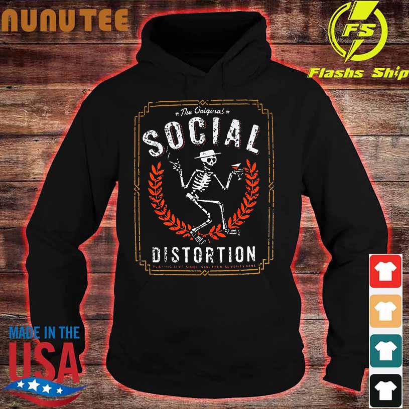 Skeleton the Original Social distortion hoodie
