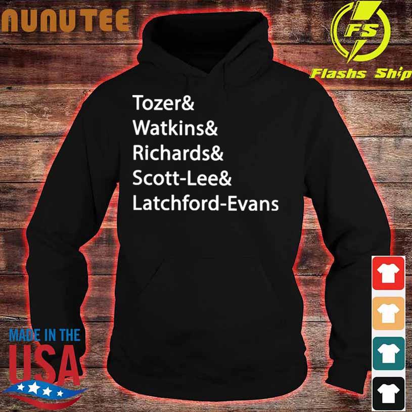 Tozer Watkins Richards Scott-Lee Latchford-Evans Shirt hoodie