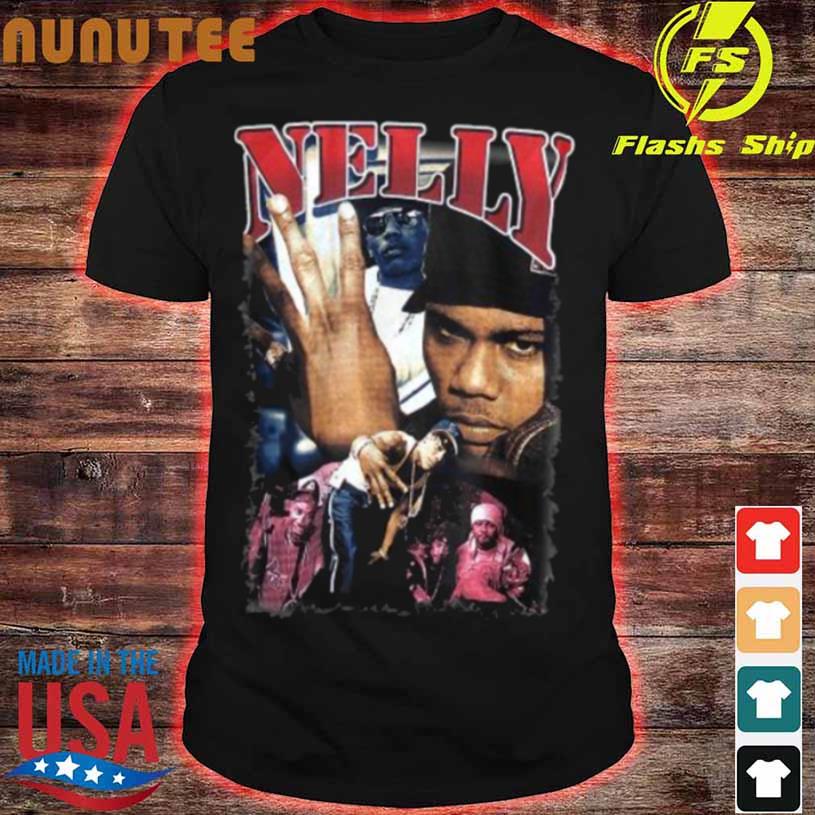 Vintage Nellys Rapper Art Shirt, hoodie, sweater, long sleeve and tank top