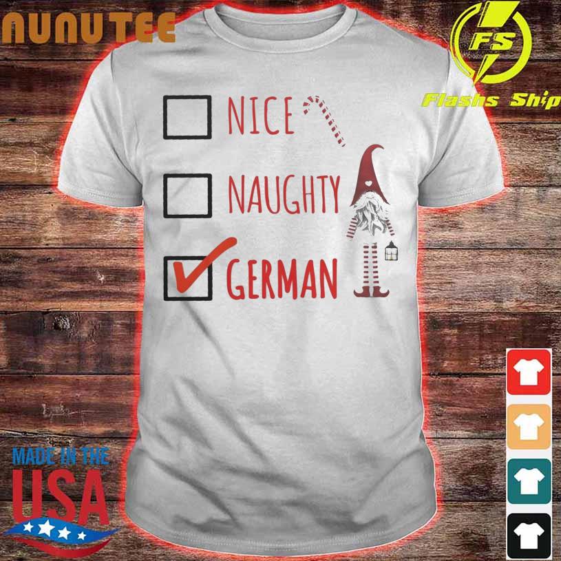 In german naughty 
