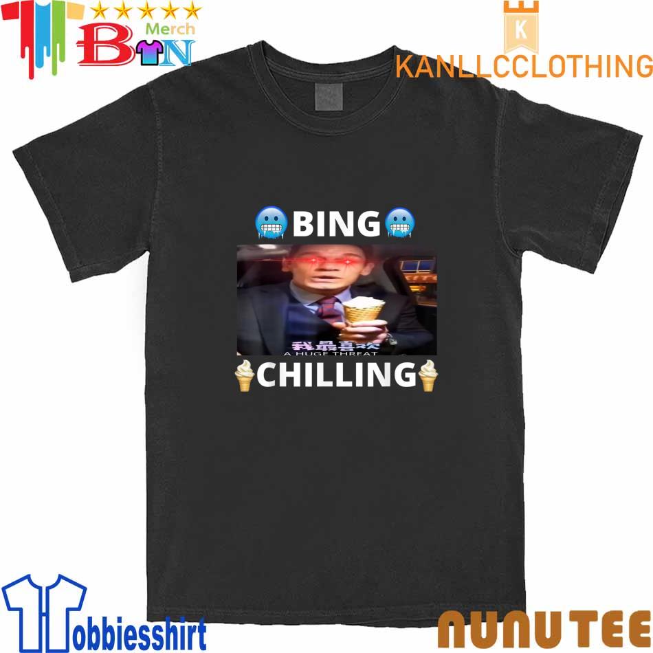 Bing Shi Ling Bing Chilling John Xina Ice Cream Chinese Meme Shirt