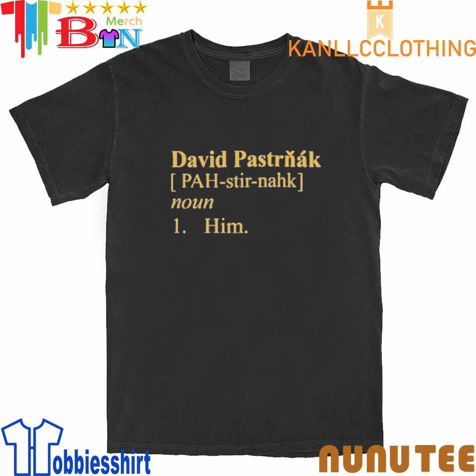 David Pastrňák Noun Him shirt