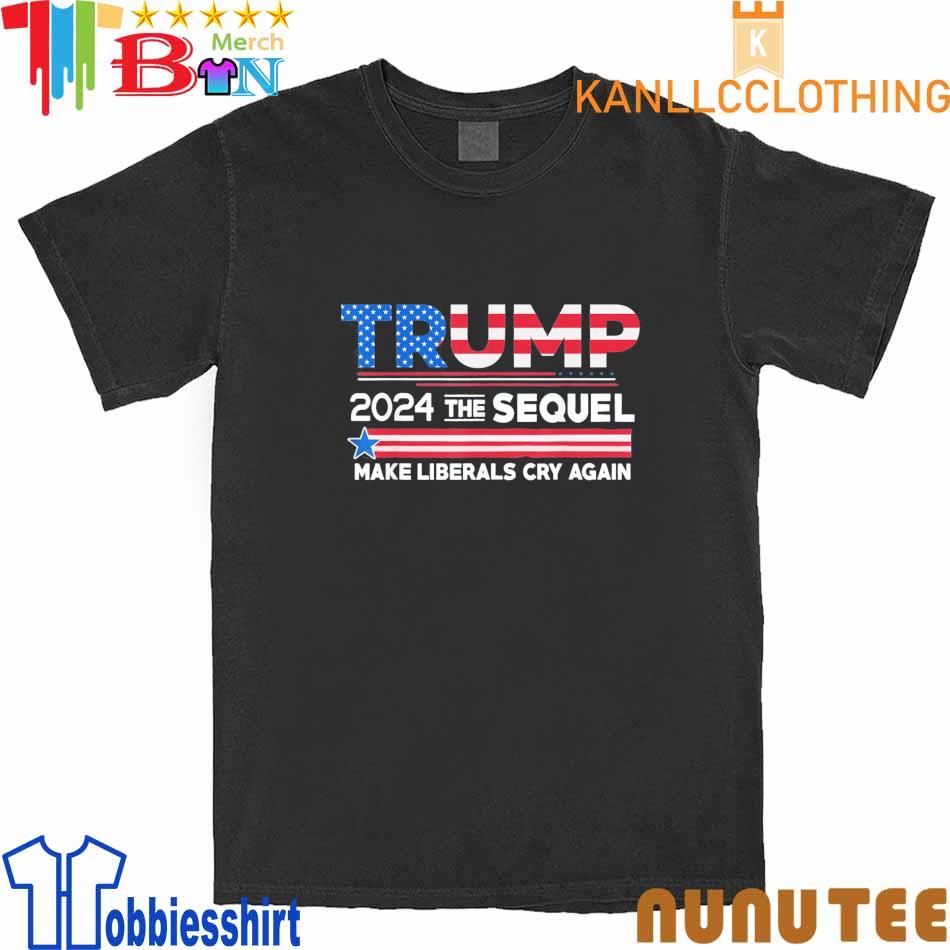 Donald Trump Ron DeSantis 2024 – Make Liberals Cry Again T-Shirt
