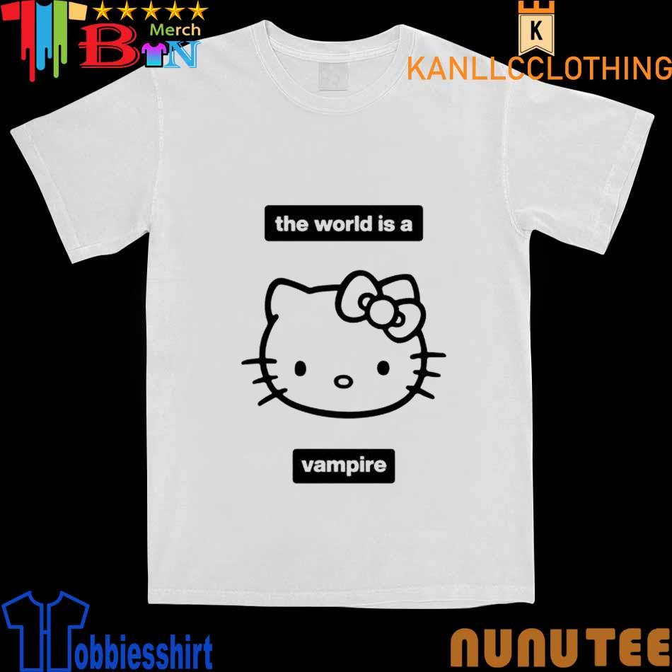 Hello Kitty The World is a Vampire shirt