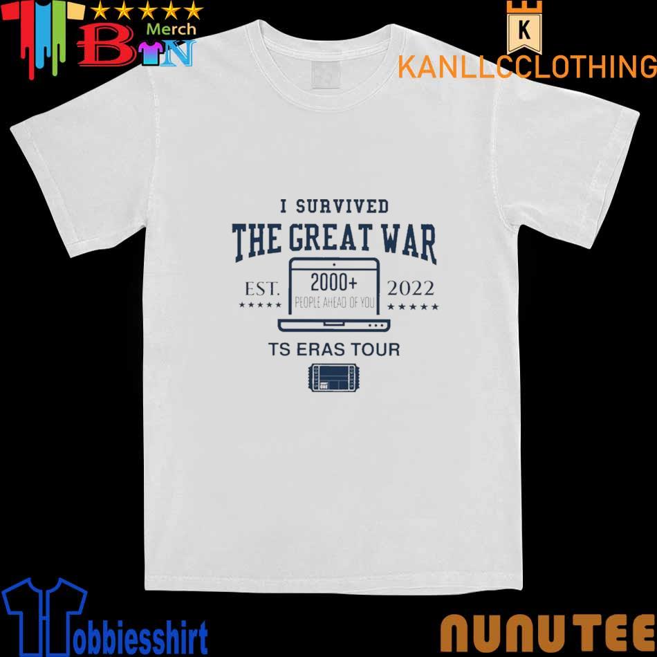 I Survived The Great War Est 2022 shirt
