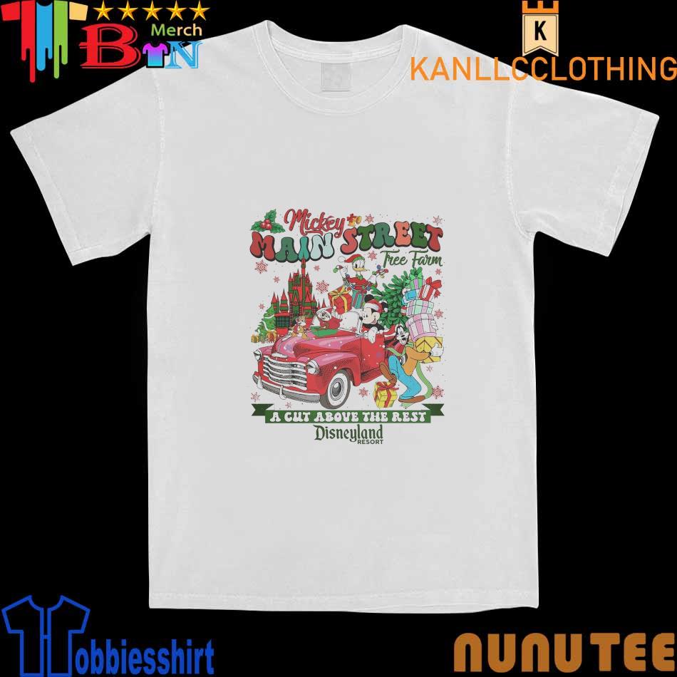 Mickey's and Friends Main Street Christmas Tree Farm 2022 shirt