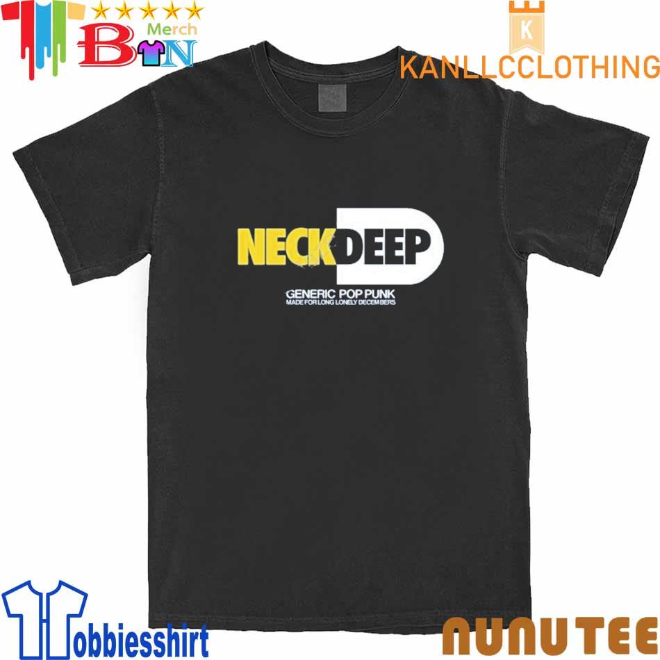 Neck Deep Store Neckdeep Generic Pop Punk shirt