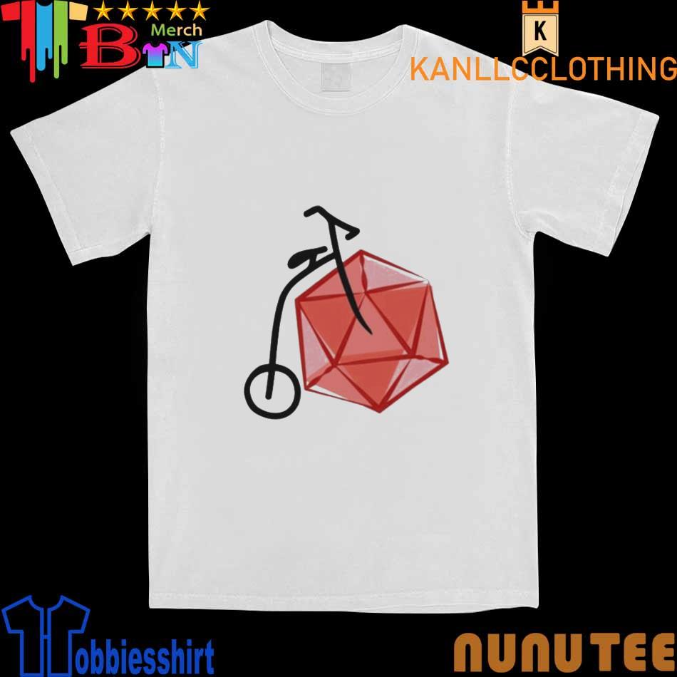 Twogether Studios Keith Baker D20 Bike Art Shirt