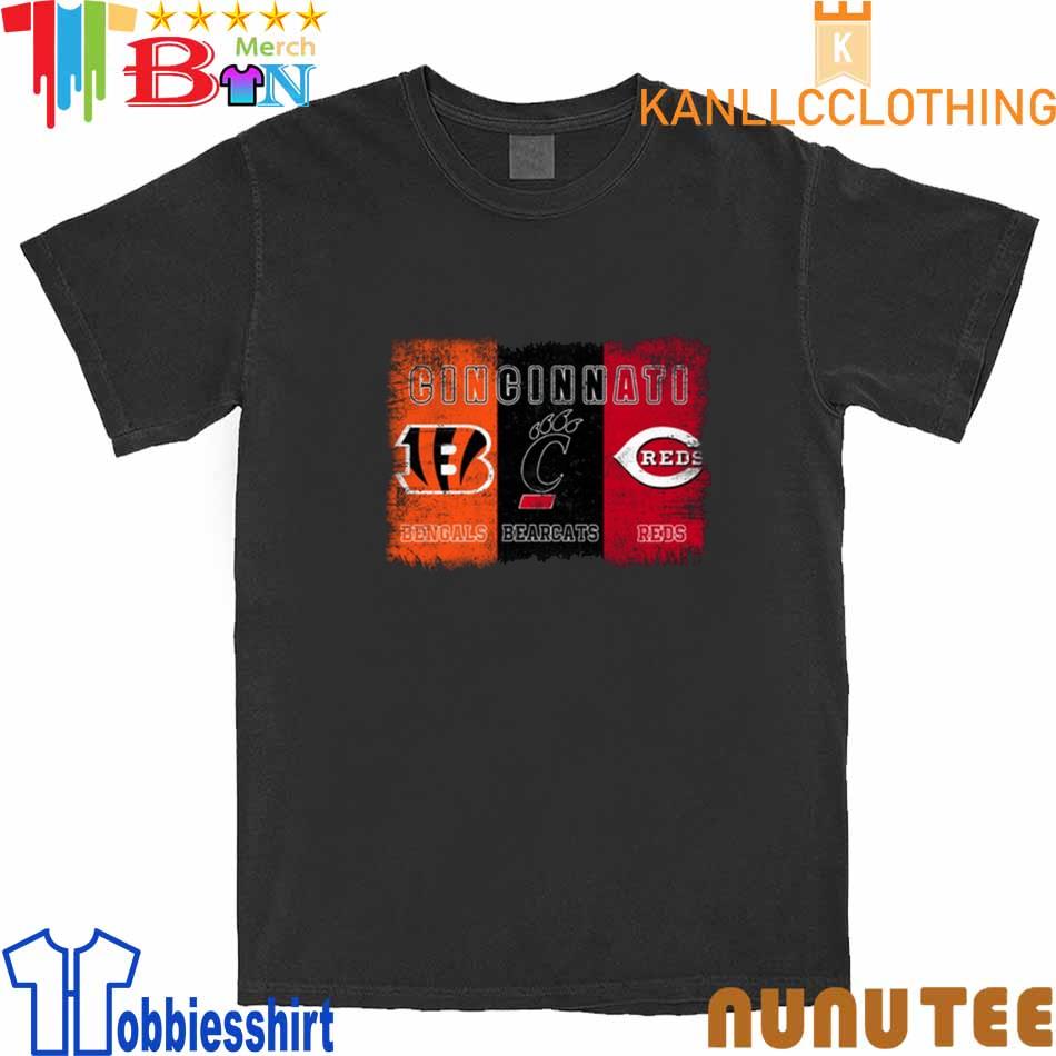 Cincinnati Bengals Cincinnati Bearcats and Cincinnati Reds Team Players 2023 shirt