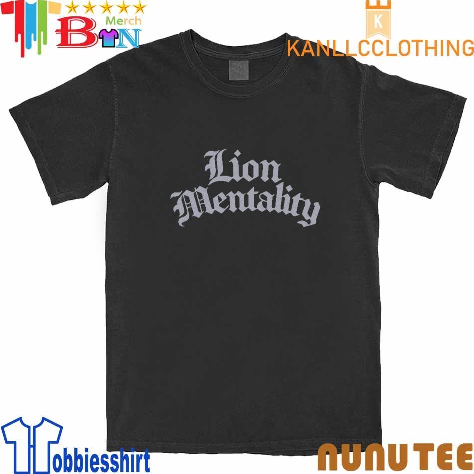 Lion Mentality shirt