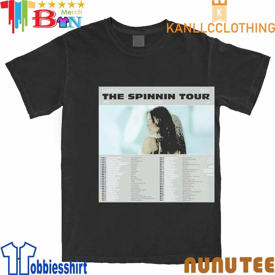 Madison Beer The Spinning Tour 2024 Shirt