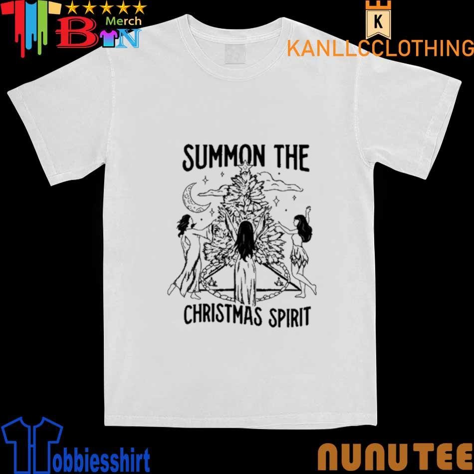 Summon The Christmas Spirit Ugly Christmas shirt